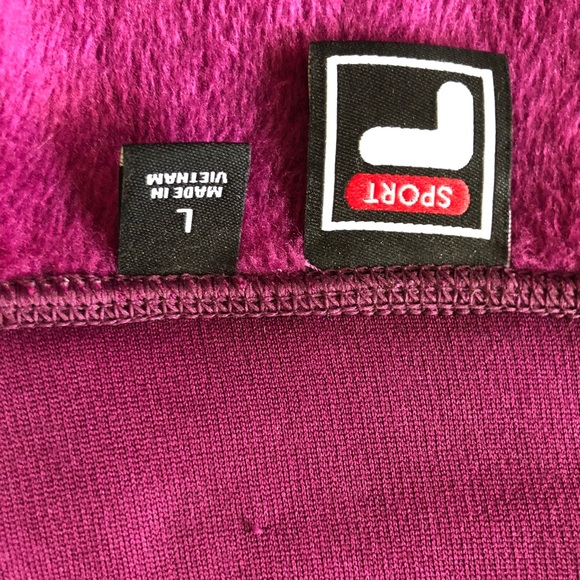 Fula sport jacket with fur inside lightweight size large - Picture 8 of 8